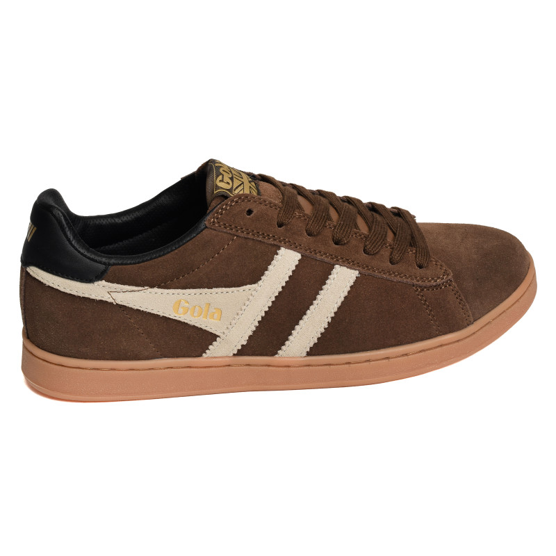 EQUIPE II SUEDE Marron Blanc, Sneakers basses Gola