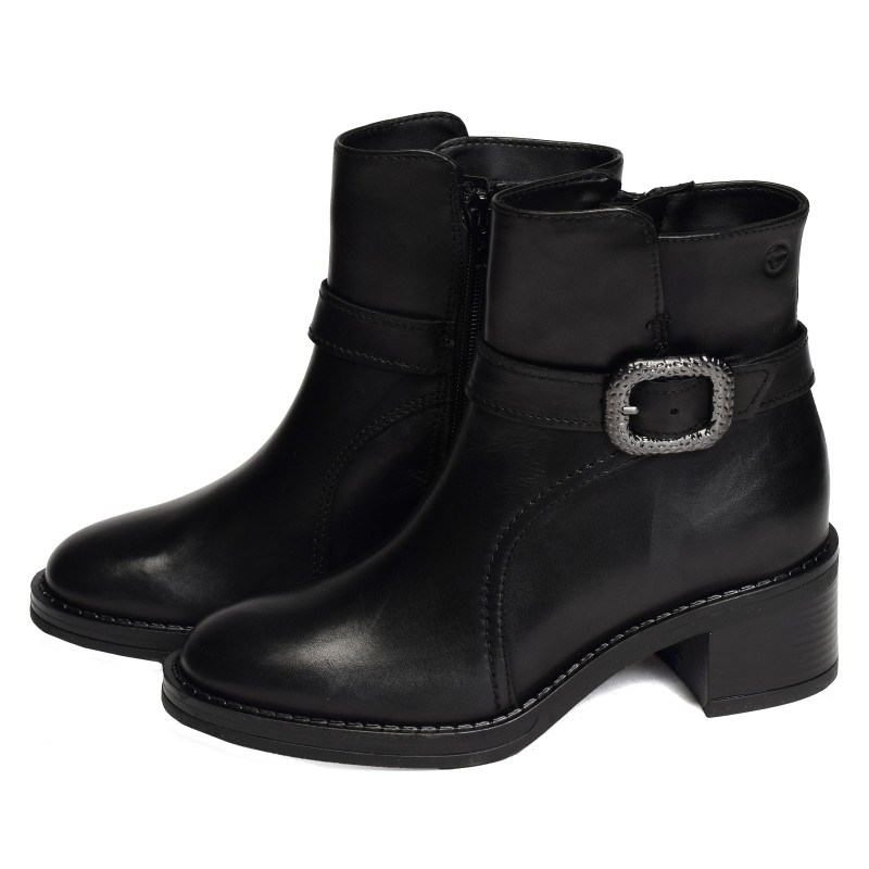 25304 Noir, Bottines Tamaris