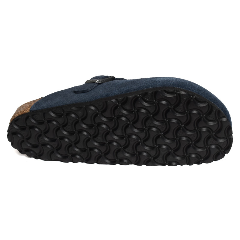 BOSTON SUEDE Marine, Sabots Birkenstock