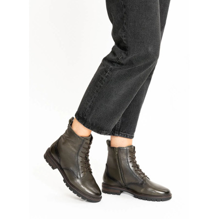 CAMBRIDGE ST Kaki, Boots Ara