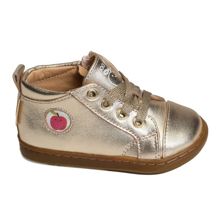 BOUBA ZIP LACE Bronze, Chaussures à Lacets Shoopom