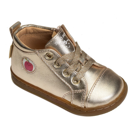 BOUBA ZIP LACE Bronze, Chaussures à Lacets Shoopom