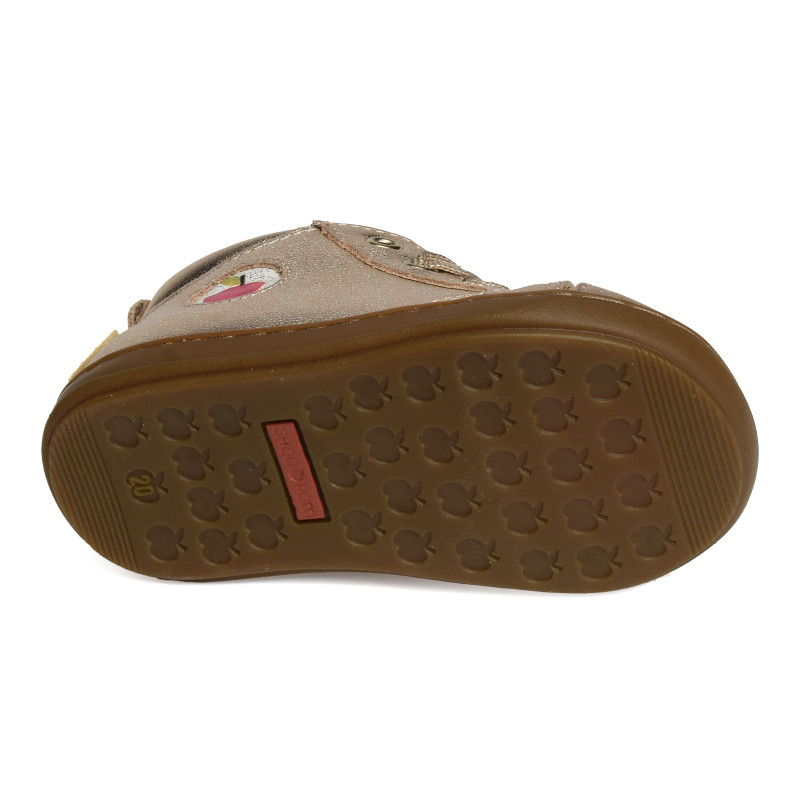 BOUBA ZIP LACE Bronze, Chaussures à Lacets Shoopom