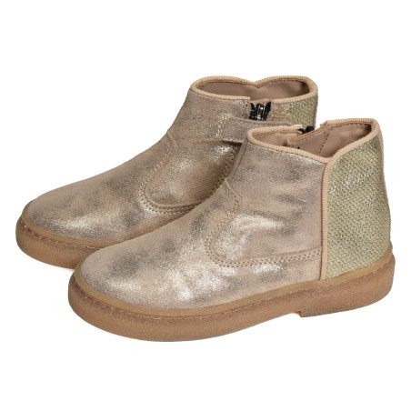 TRIX BACK Platine, Bottines Pom d'Api