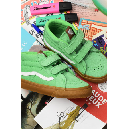 TD SK8 MID Vert, Baskets montantes Vans