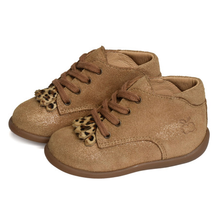 STAND UP NEW MEX Caramel, Chaussures à Lacets Pom d'Api