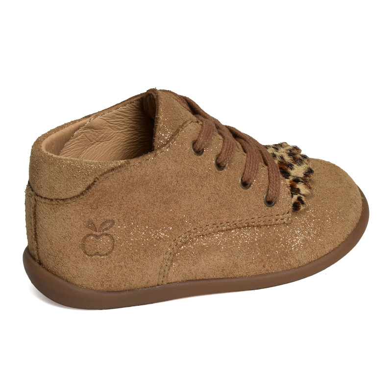 STAND UP NEW MEX Caramel, Chaussures à Lacets Pom d'Api