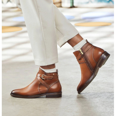 PUERTOLLANO 8869 Cognac, Bottines Pikolinos