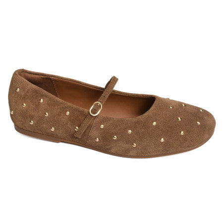 LIVIA STUD Marron, Babies Clarks