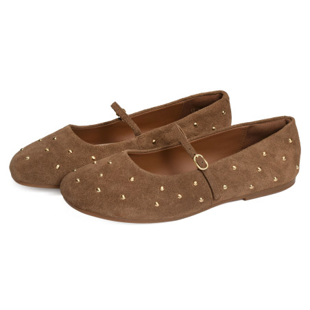 LIVIA STUD Marron, Babies Clarks
