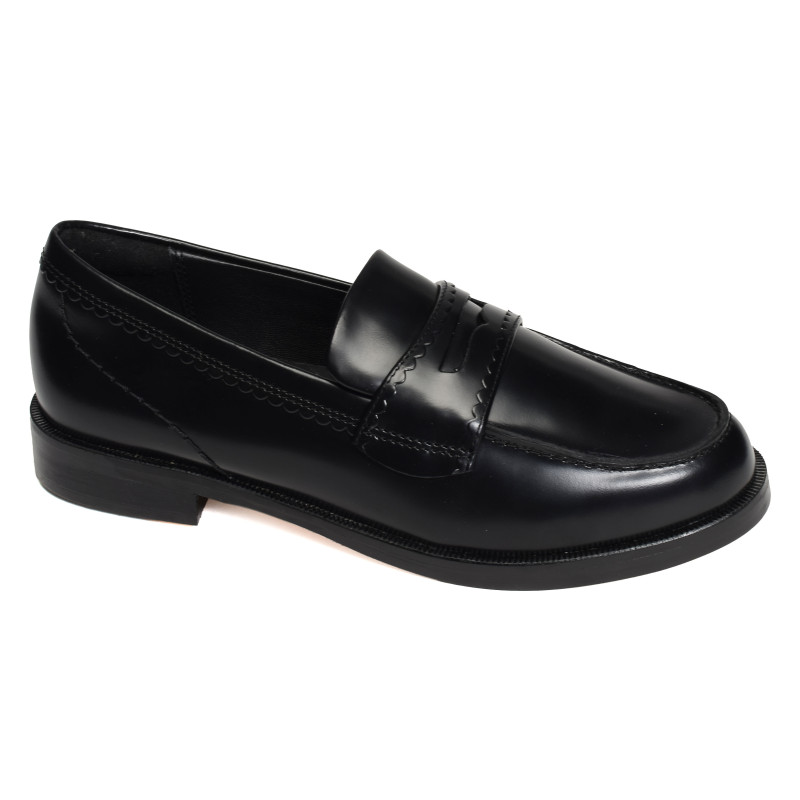 STRAVEN EDGE Noir, Mocassins Clarks