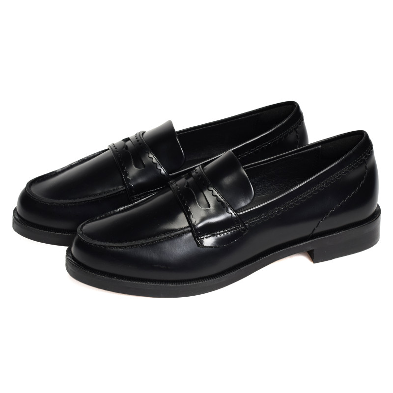 STRAVEN EDGE Noir, Mocassins Clarks