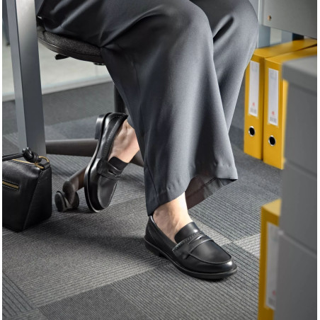 STRAVEN EDGE Noir, Mocassins Clarks