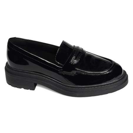 ORINOCO3 EDGE Verni Noir, Mocassins Clarks