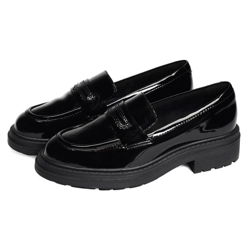 ORINOCO3 EDGE Verni Noir, Mocassins Clarks