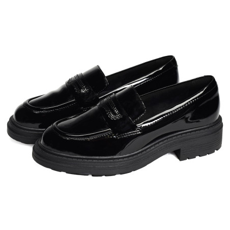 ORINOCO3 EDGE Verni Noir, Mocassins Clarks