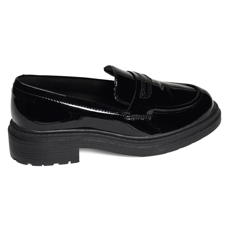 ORINOCO3 EDGE Verni Noir, Mocassins Clarks