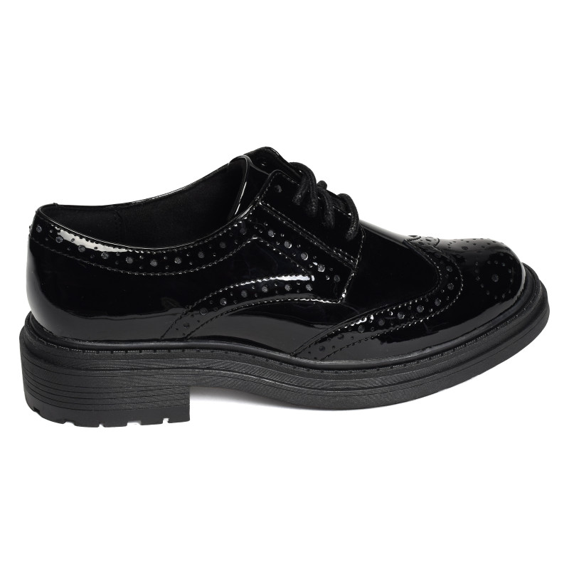 ORINOCO3 DERBY Verni Noir, Derbies Clarks
