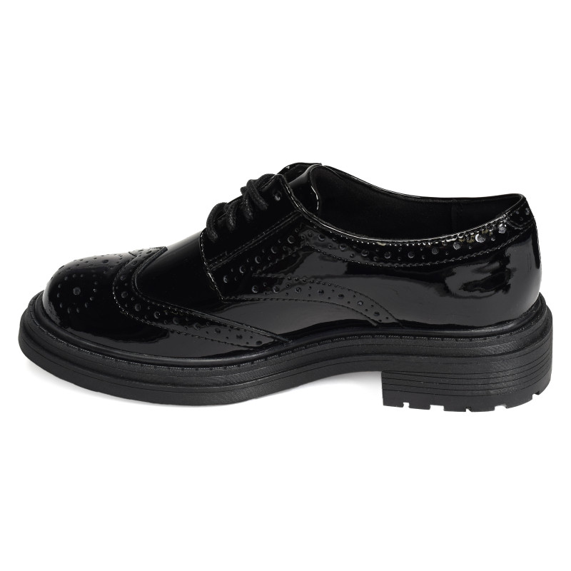 ORINOCO3 DERBY Verni Noir, Derbies Clarks