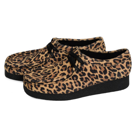 WALLABEE EVO SH Léopard, Richelieus Clarks