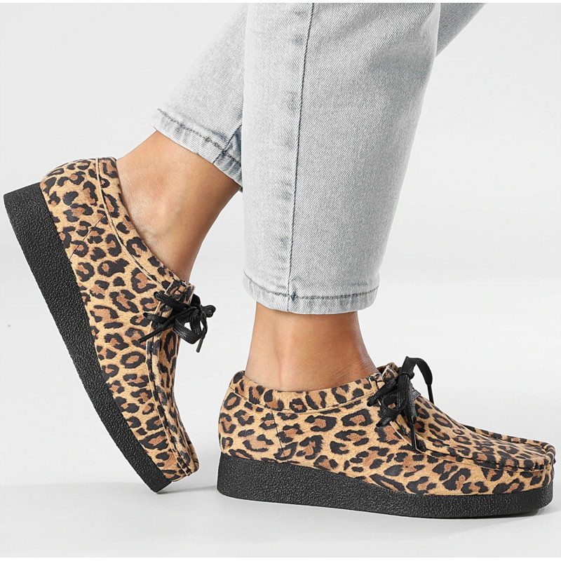 WALLABEE EVO SH Léopard, Richelieus Clarks