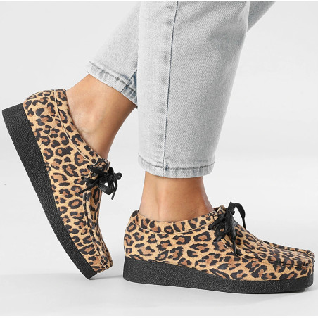 WALLABEE EVO SH Léopard, Richelieus Clarks