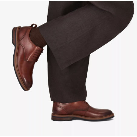 ALDWIN LACE Tan, Chaussures de Ville Clarks
