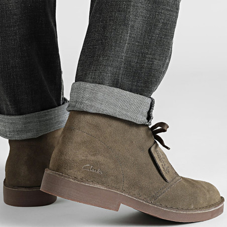 DESERT BOOT EVO Kaki, Boots Clarks