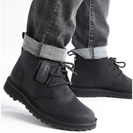SOLSBURY DESERT BOOT Noir, Boots Clarks