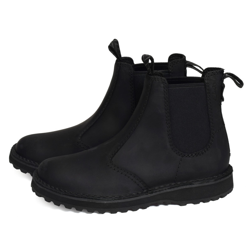 SOLSBURY EASY Noir, Chelsea boots Clarks