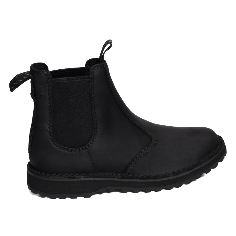 SOLSBURY EASY Noir, Chelsea boots Clarks