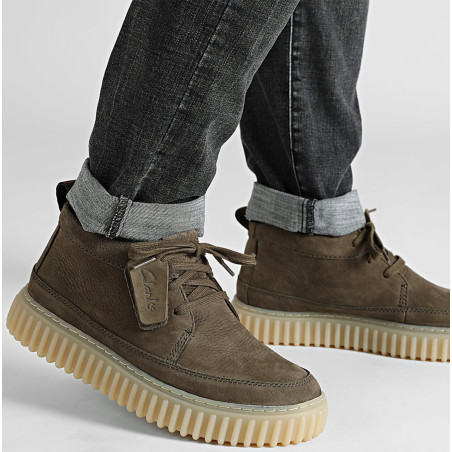 TORHILL LACE HI Kaki, Boots Clarks