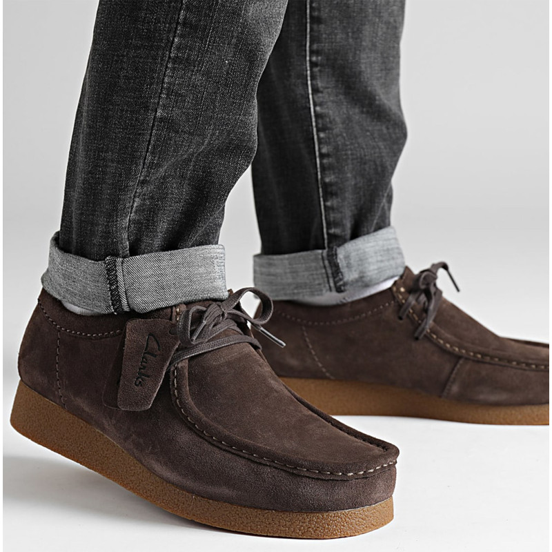 WALLABEE EVO Chocolat, Richelieus Clarks