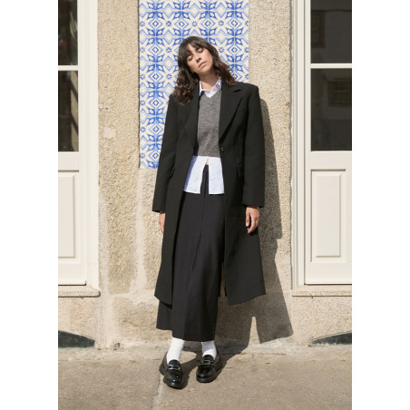 GLADIS F1794 Verni Noir, Mocassins Fluchos