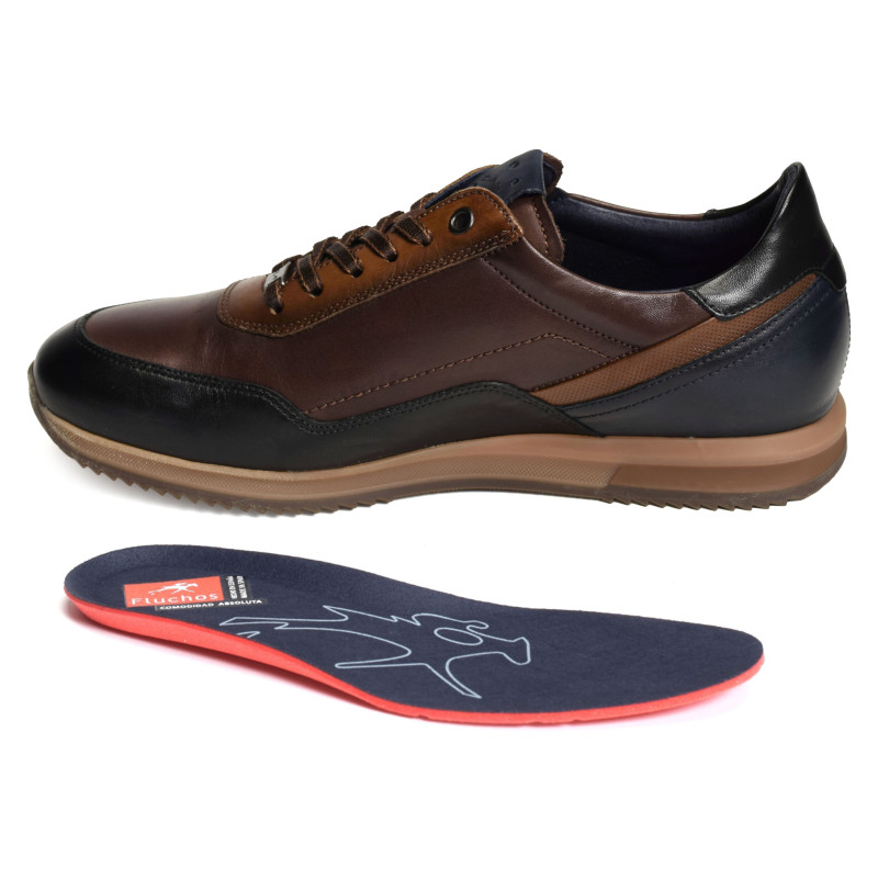 SAMIR F2263 Marron, Baskets running Fluchos