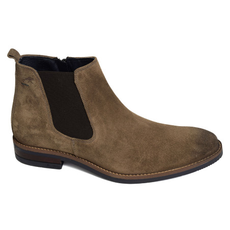 THEO F1690 Taupe, Bottines Fluchos