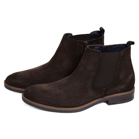 THEO F1690 Café, Bottines Fluchos