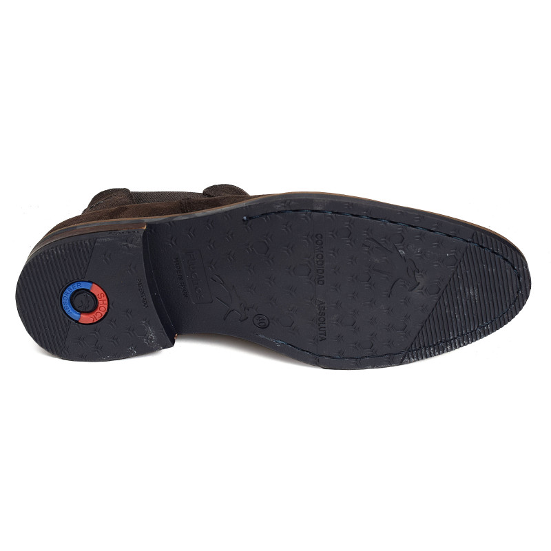 THEO F1690 Café, Bottines Fluchos
