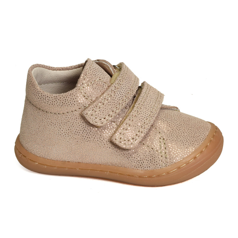 STELLA Beige, Chaussures à Scratch Bellamy