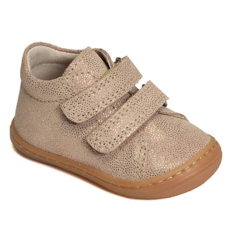 STELLA Beige, Chaussures à Scratch Bellamy