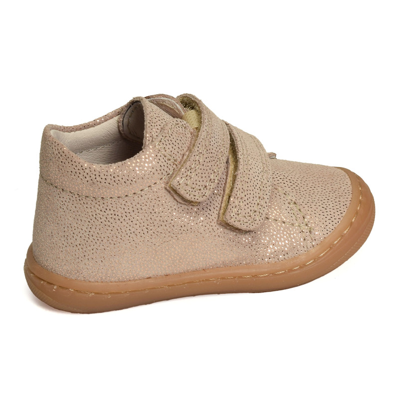 STELLA Beige, Chaussures à Scratch Bellamy