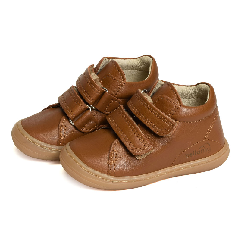 LOULOU Camel, Chaussures à Scratch Bellamy