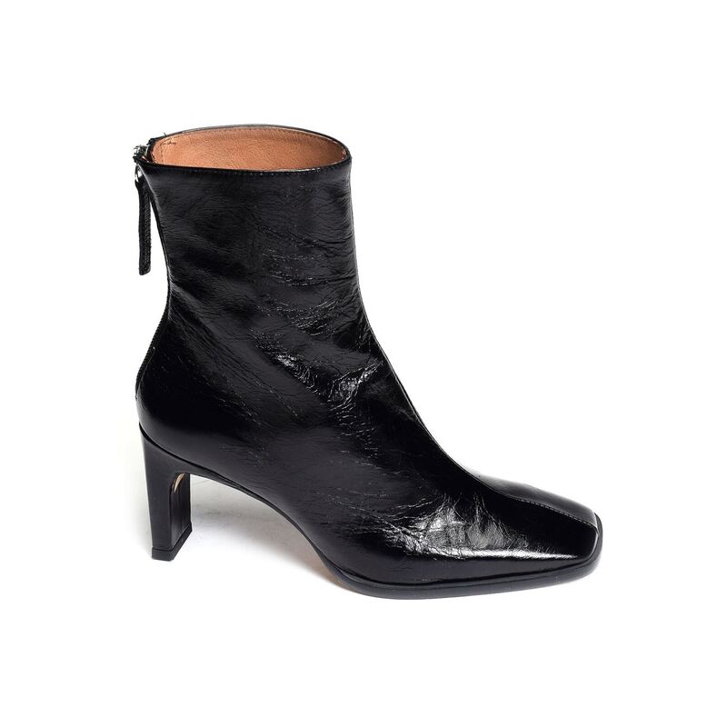 LAURYN 22544 Verni Noir, Bottines Angel Alarcón