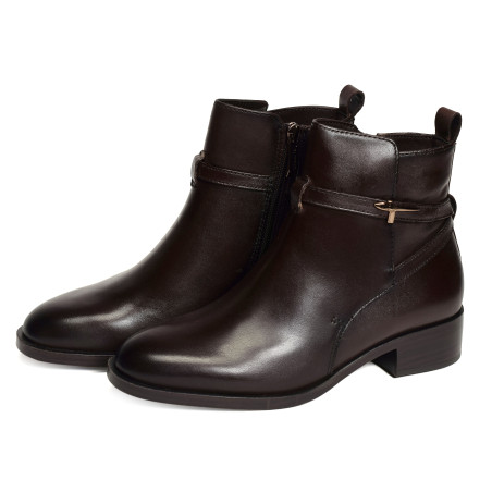 25321 Chocolat, Bottines Tamaris