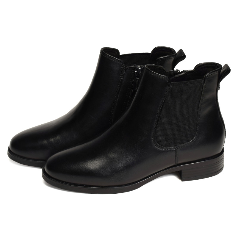 25377 Noir, Bottines Tamaris
