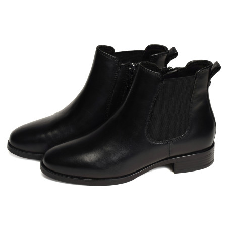 25377 Noir, Bottines Tamaris