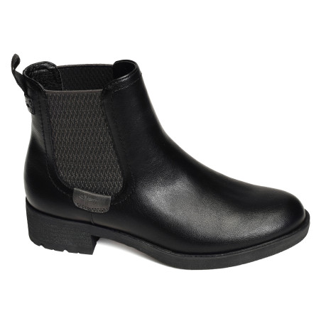 25378 Noir, Chelsea boots Tamaris