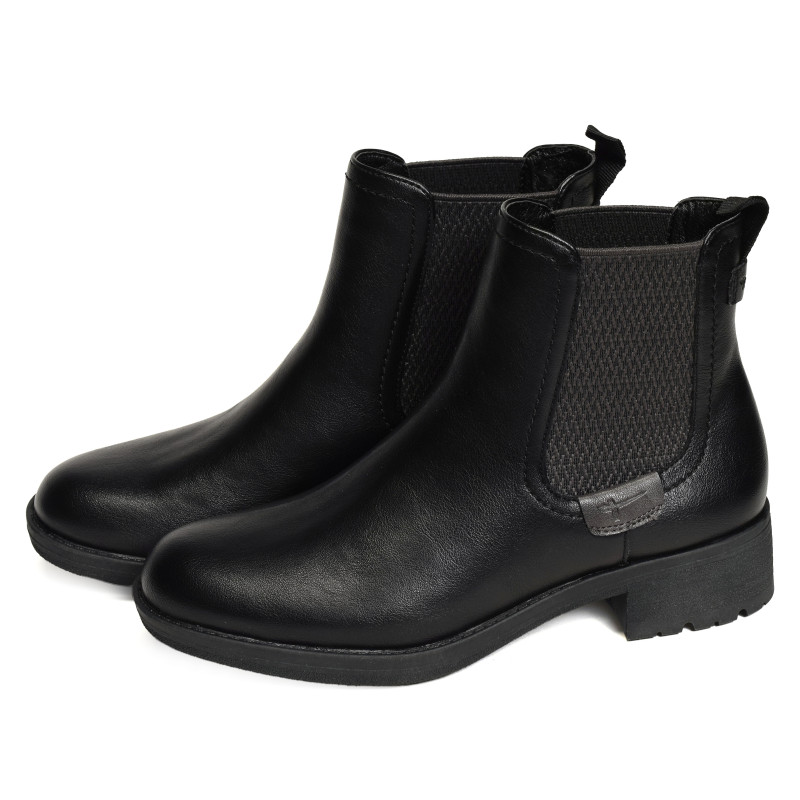 25378 Noir, Chelsea boots Tamaris