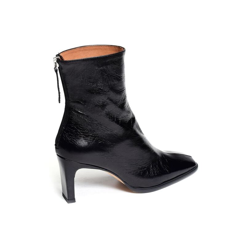 LAURYN 22544 Verni Noir, Bottines Angel Alarcón