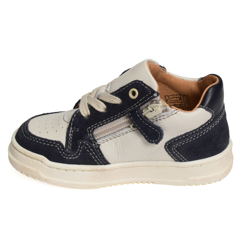 ABOUTI Blanc Marine, Chaussures à Lacets Babybotte